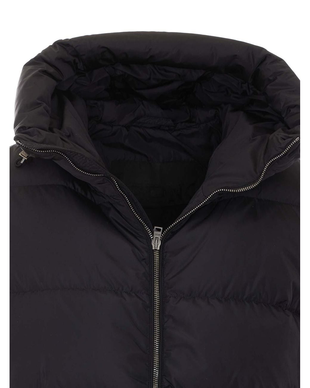 Herno Black Down Jacket for men