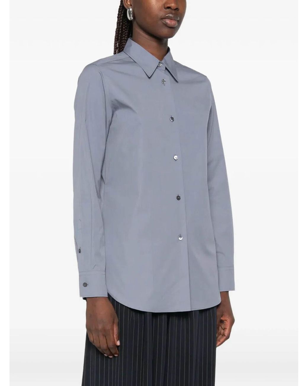 Jil Sander Blue Shirt 145