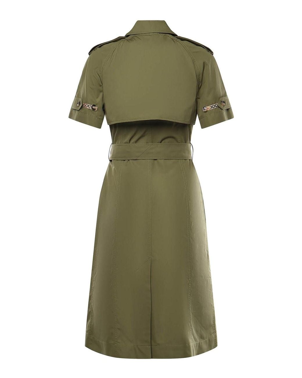 Vestito Trench di Burberry in Green