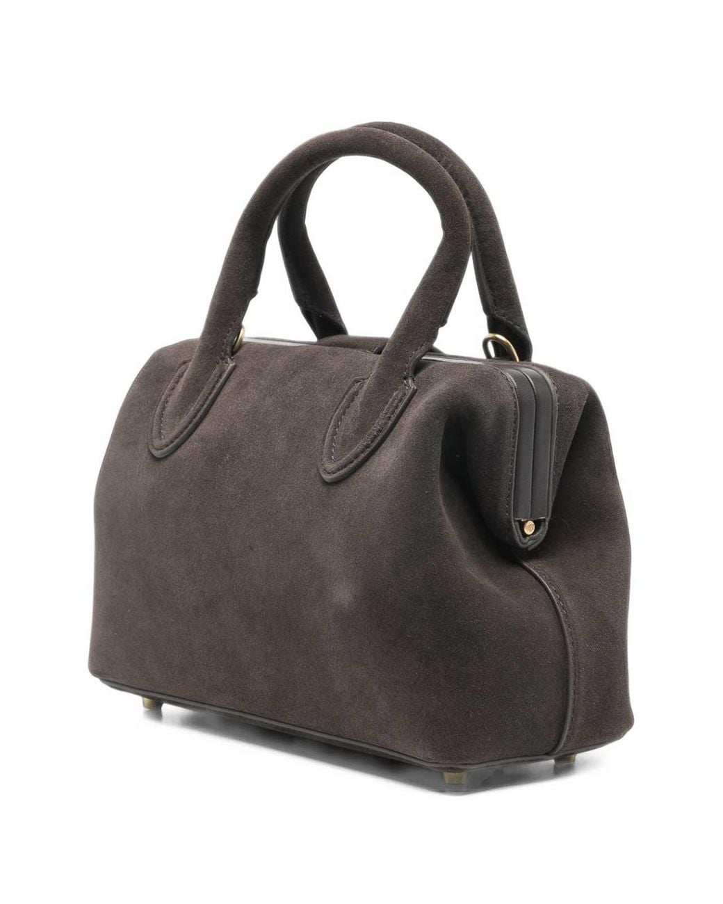 Schell Black Dark Bag With Handles And Strap