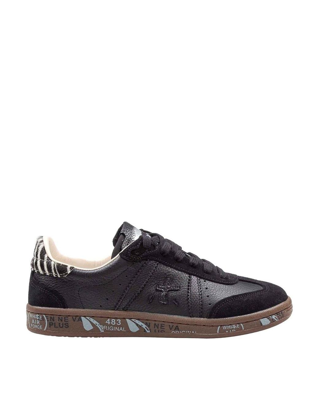 Premiata Black Bonnied 8583 Sneakers