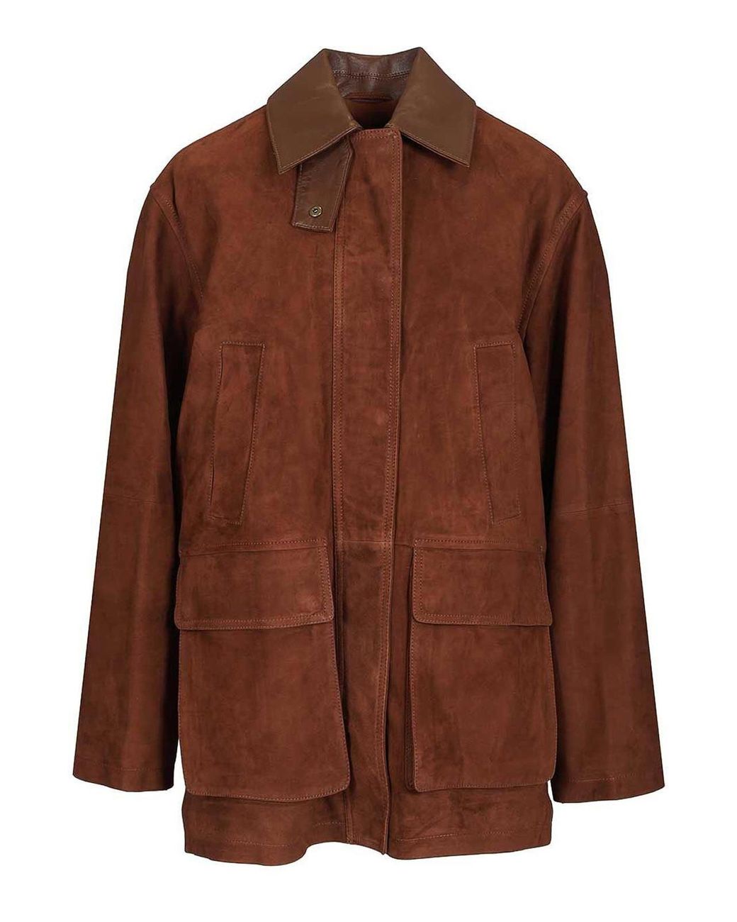 Arma Brown Suede Jacket Elsa