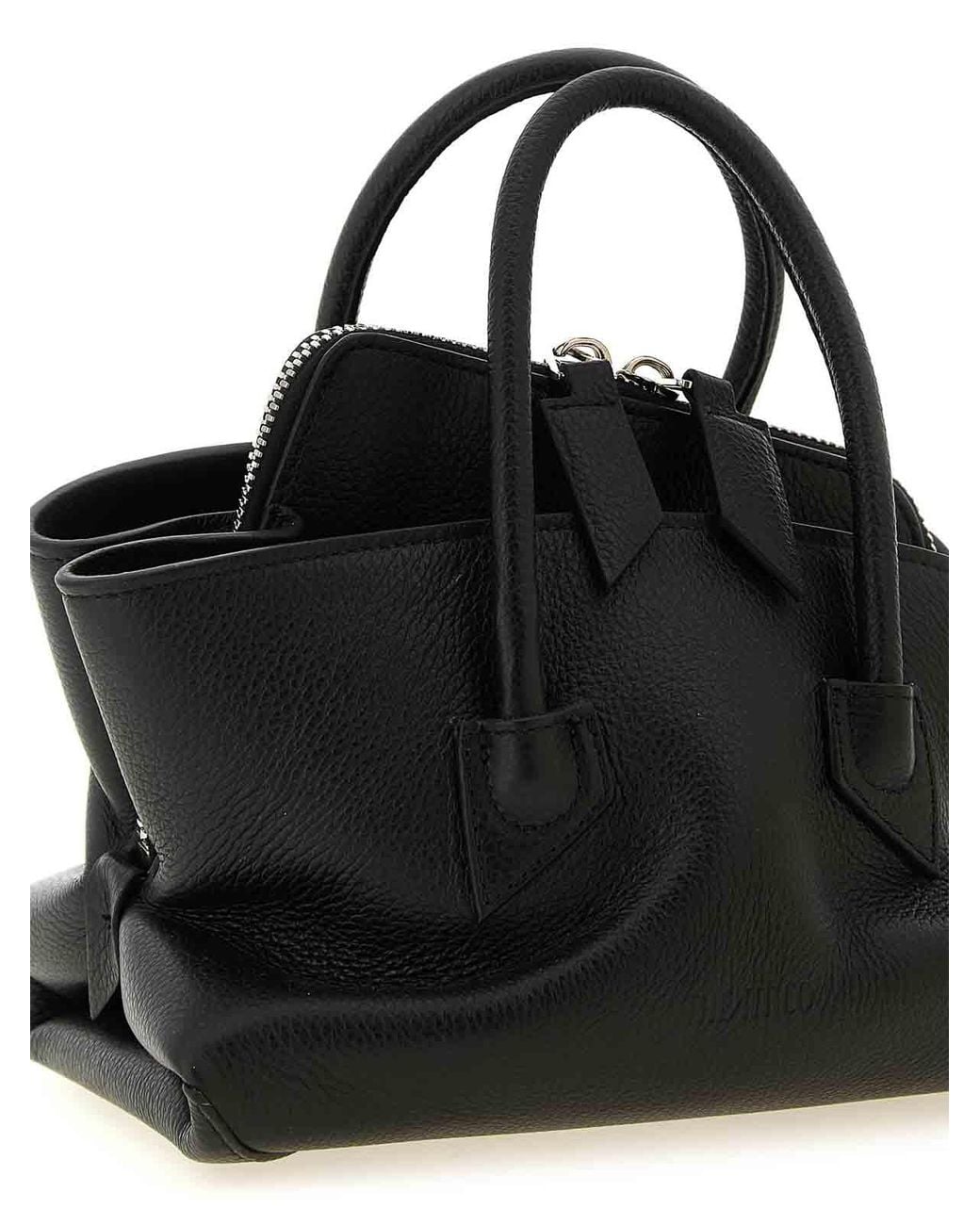 The Attico Black La Passeggiata Mini' Handbag