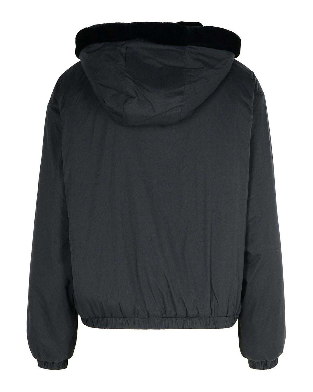 Moose Knuckles Black Reversible Down Puffer Jacket