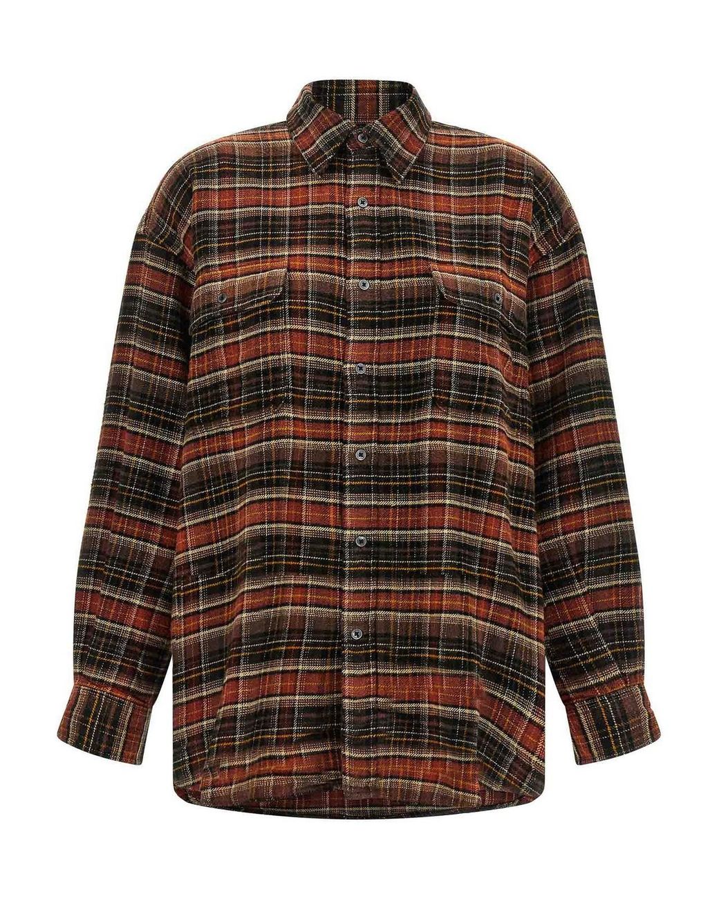 R13 Brown Boyfriend' Shirt