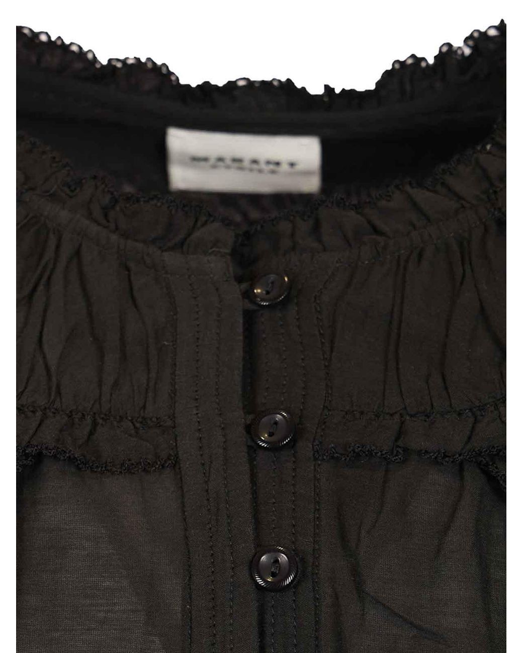 Isabel Marant Black Christa Blouse