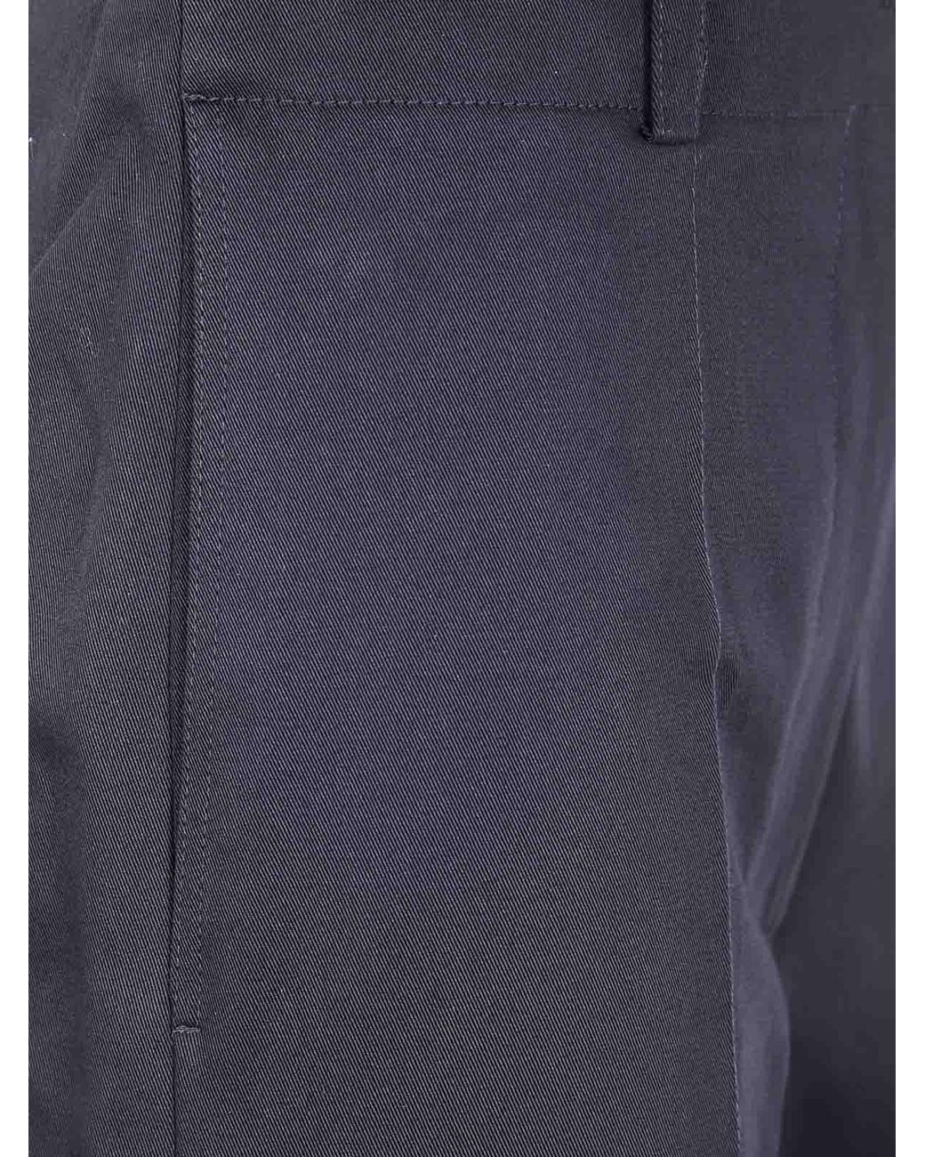 Patou Blue Iconic Long Trousers