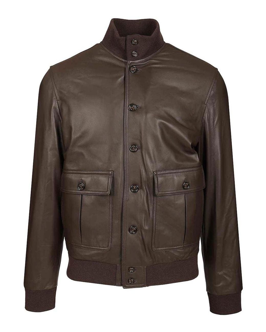 Valstar Brown Leather Jacket for men