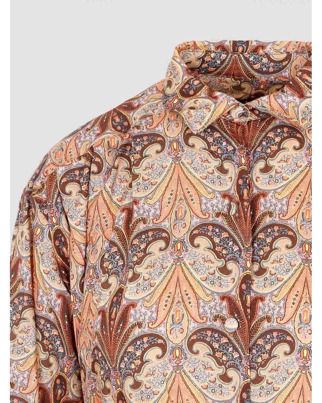 Etro Natural Printed Shirt Dress
