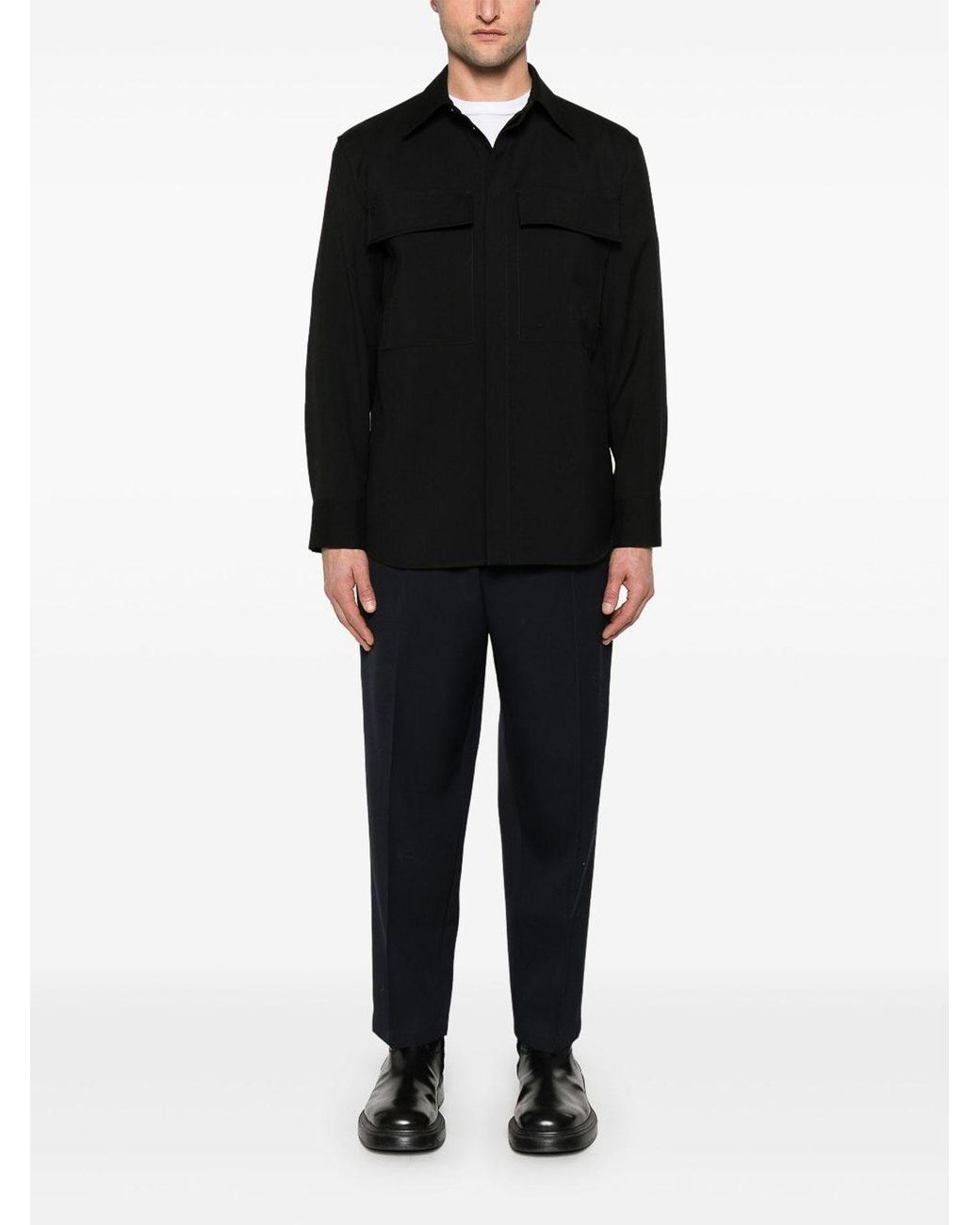 Jil Sander Black Shirt for men