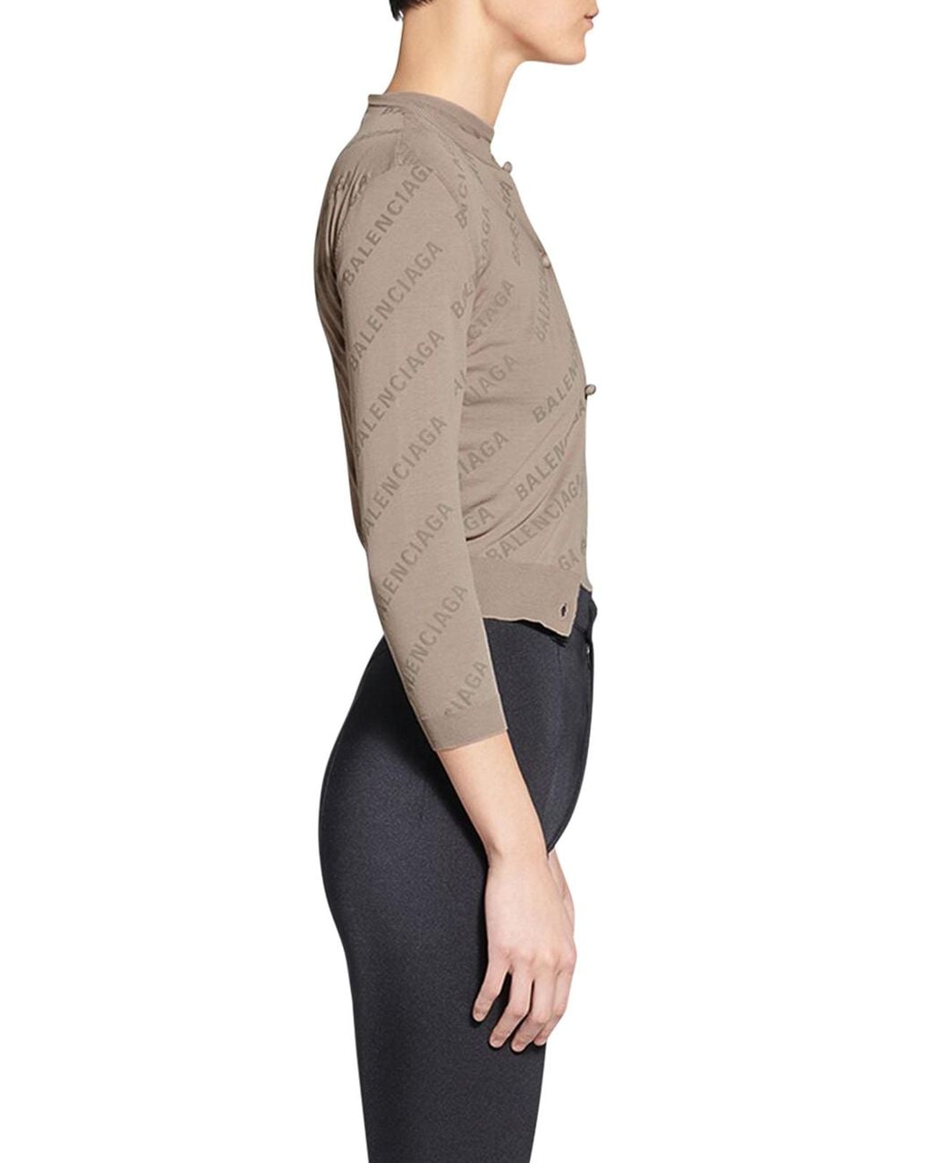 Balenciaga Natural Cotton Jumper