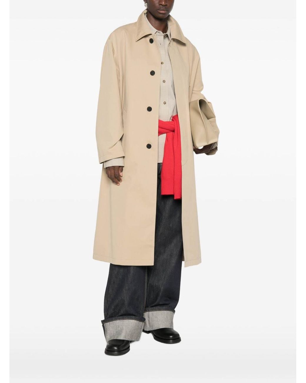 DUNST Natural Cotton Blend Coat