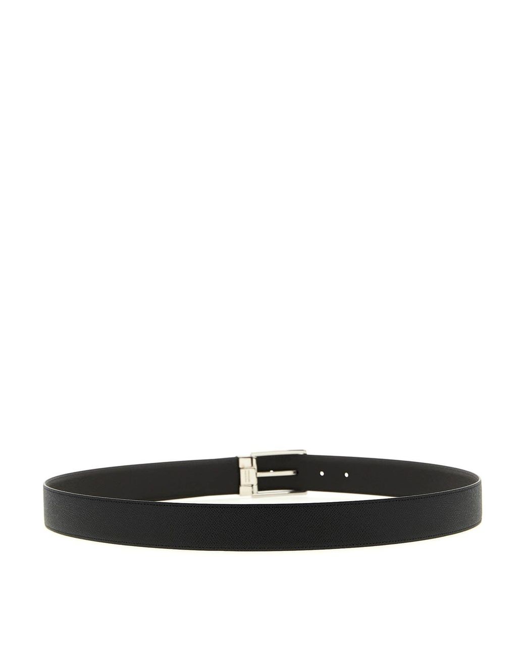 Ferragamo Black Reversible Belt for men