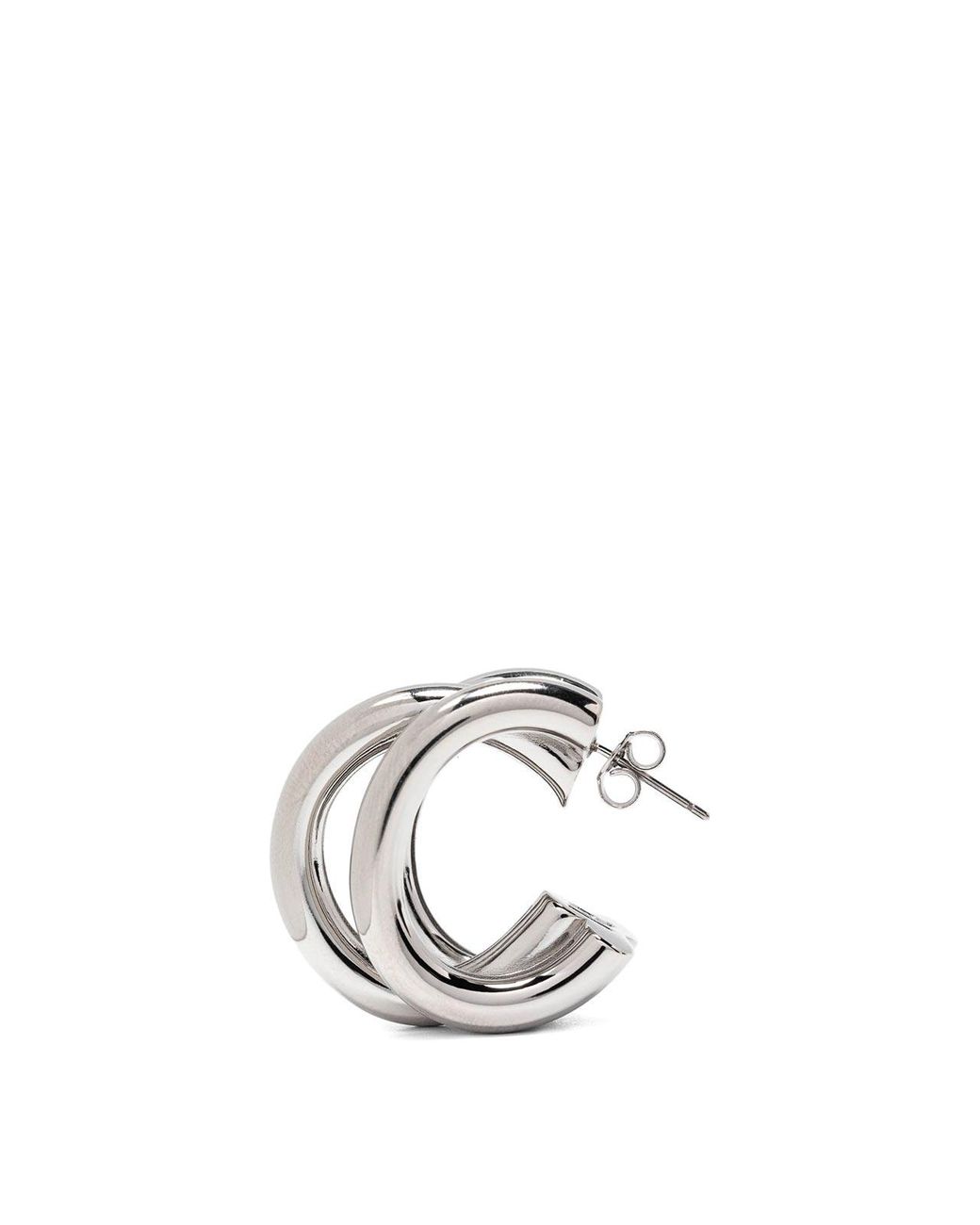 Rabanne White Earrings And Bangle Set