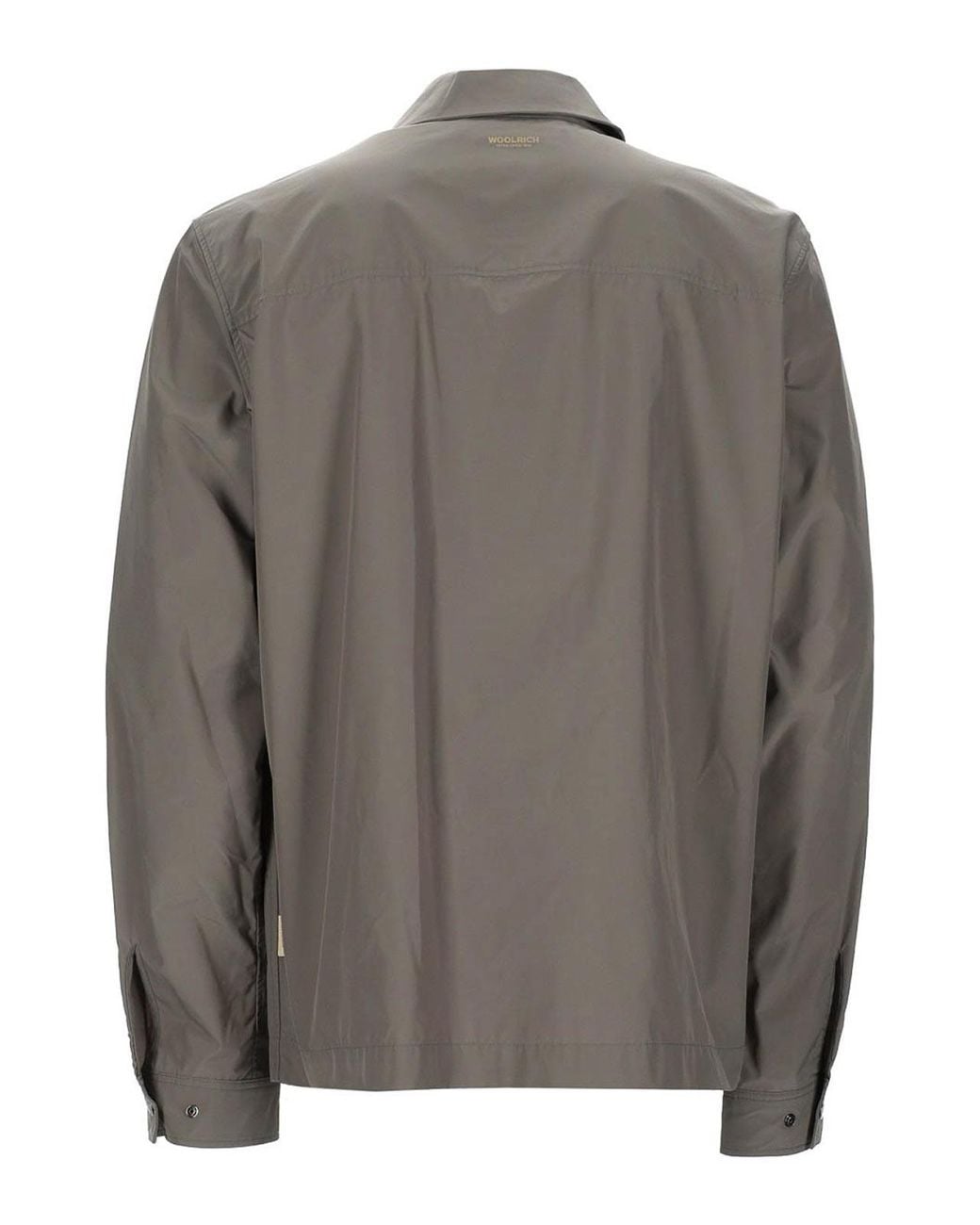 Woolrich Gray Giacca Urban Timber Overshirt for men