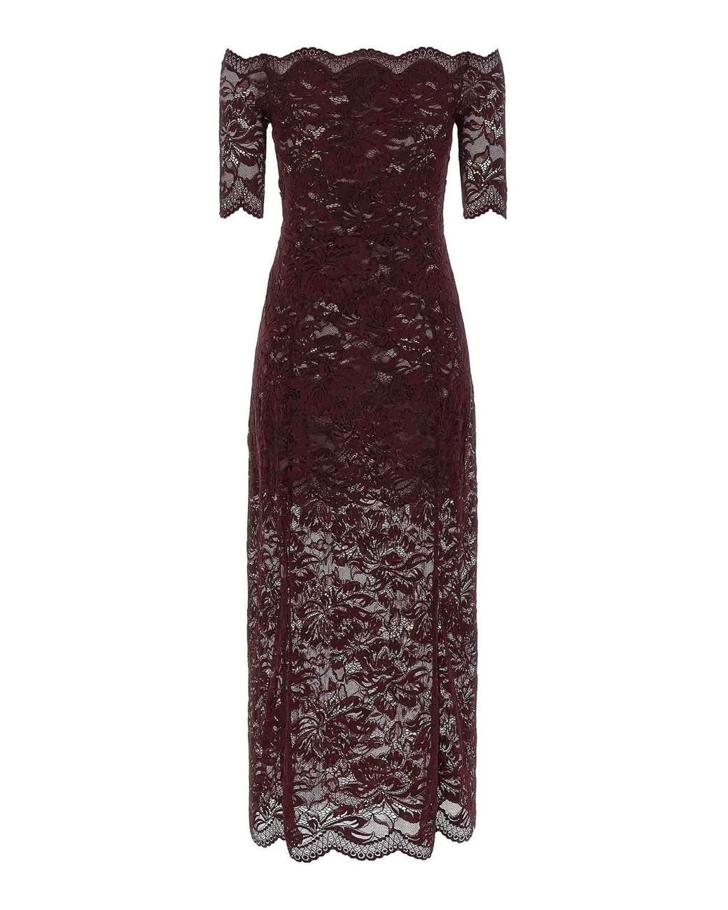 Rabanne Purple Lace Dress