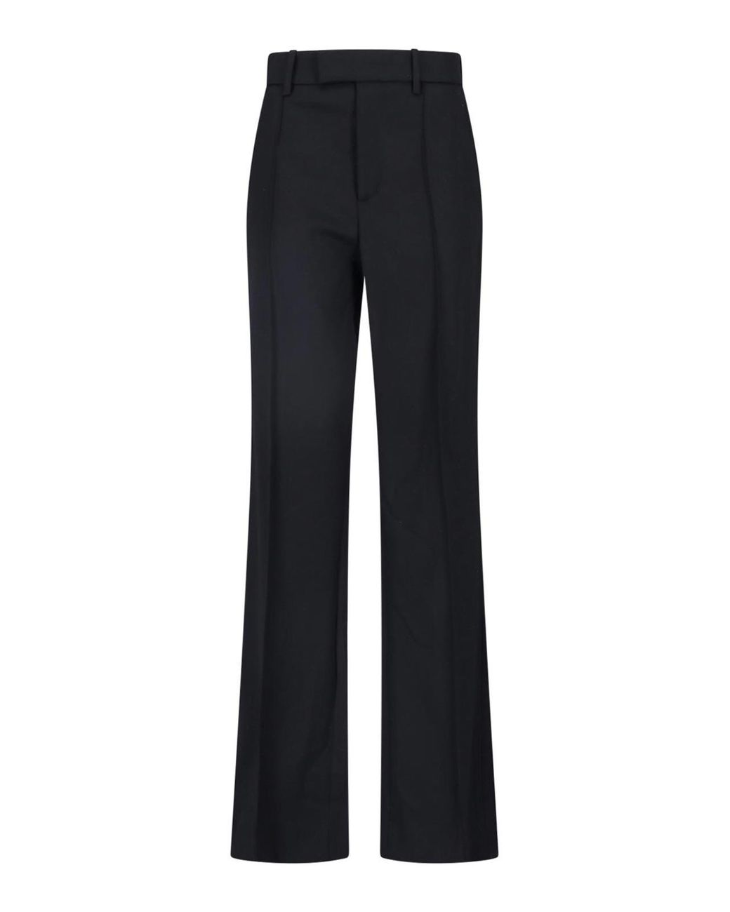 Nili Lotan Blue Tailored Virgin Wool Trousers