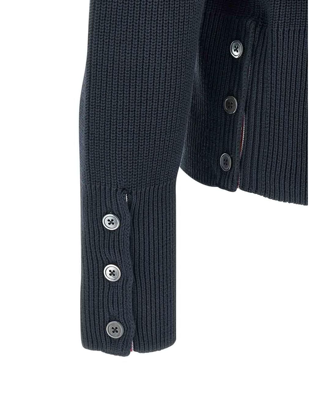 Suéter Cuello Redondo Thom Browne de hombre de color Blue