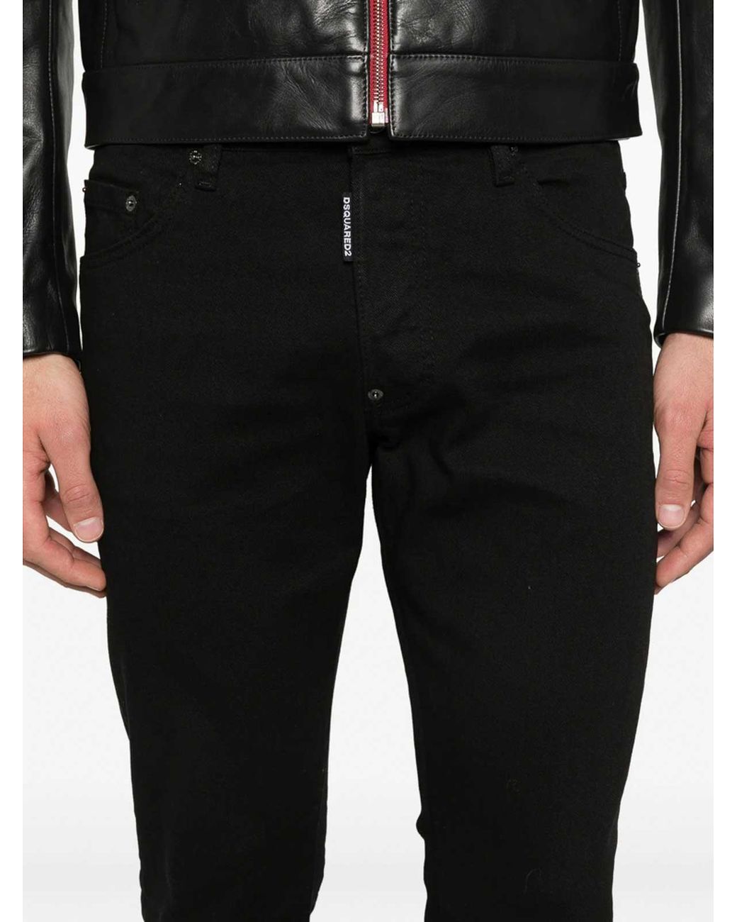DSquared² Black Skater Jeans for men