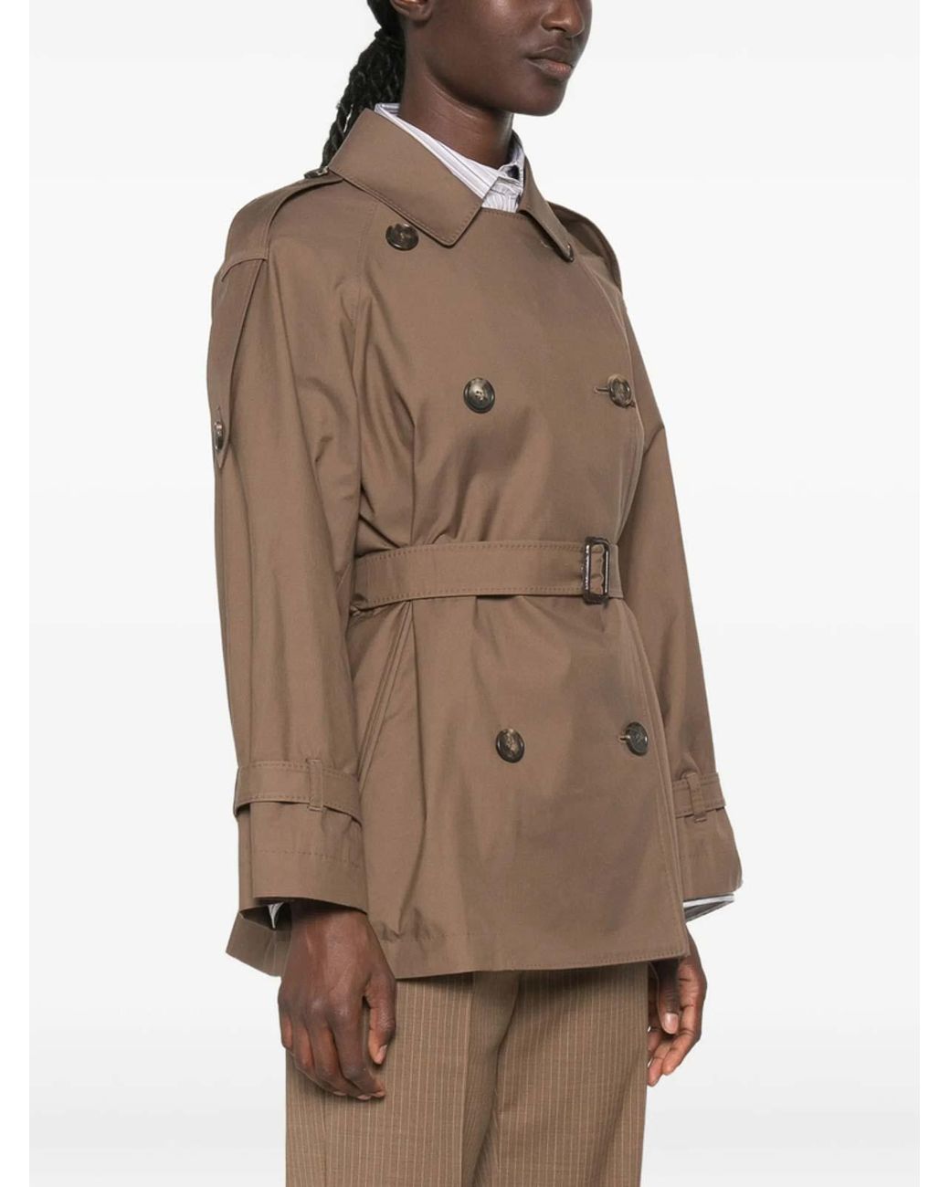 Max Mara Brown Rainwear