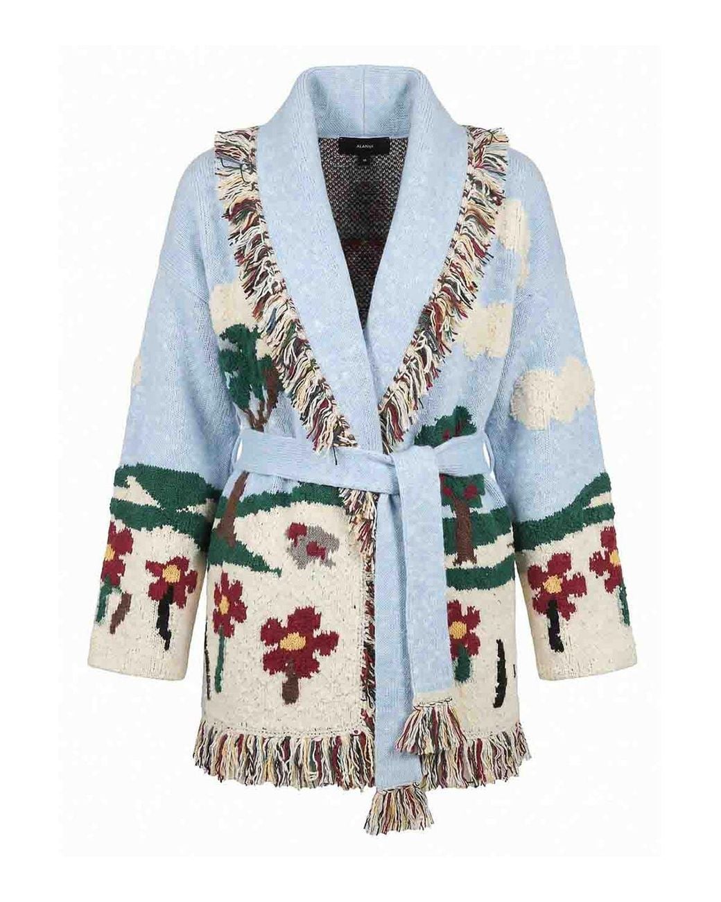 Alanui Blue 'Casa Cardigan