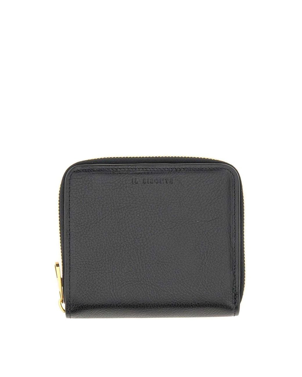 Il Bisonte Gray Leather Wallet