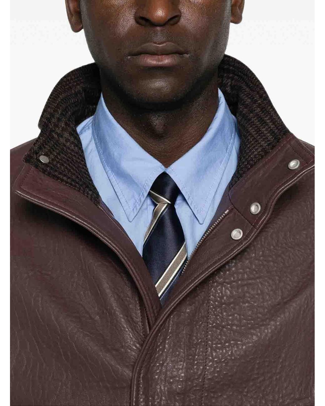 Lardini Brown Giubbino for men