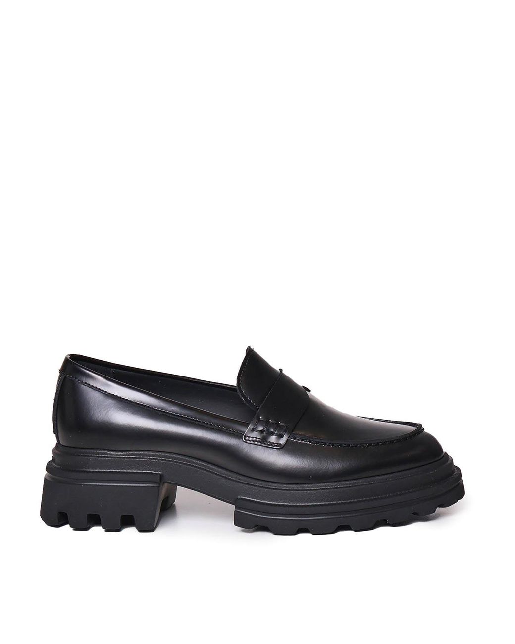 Hogan Black H674 Loafers