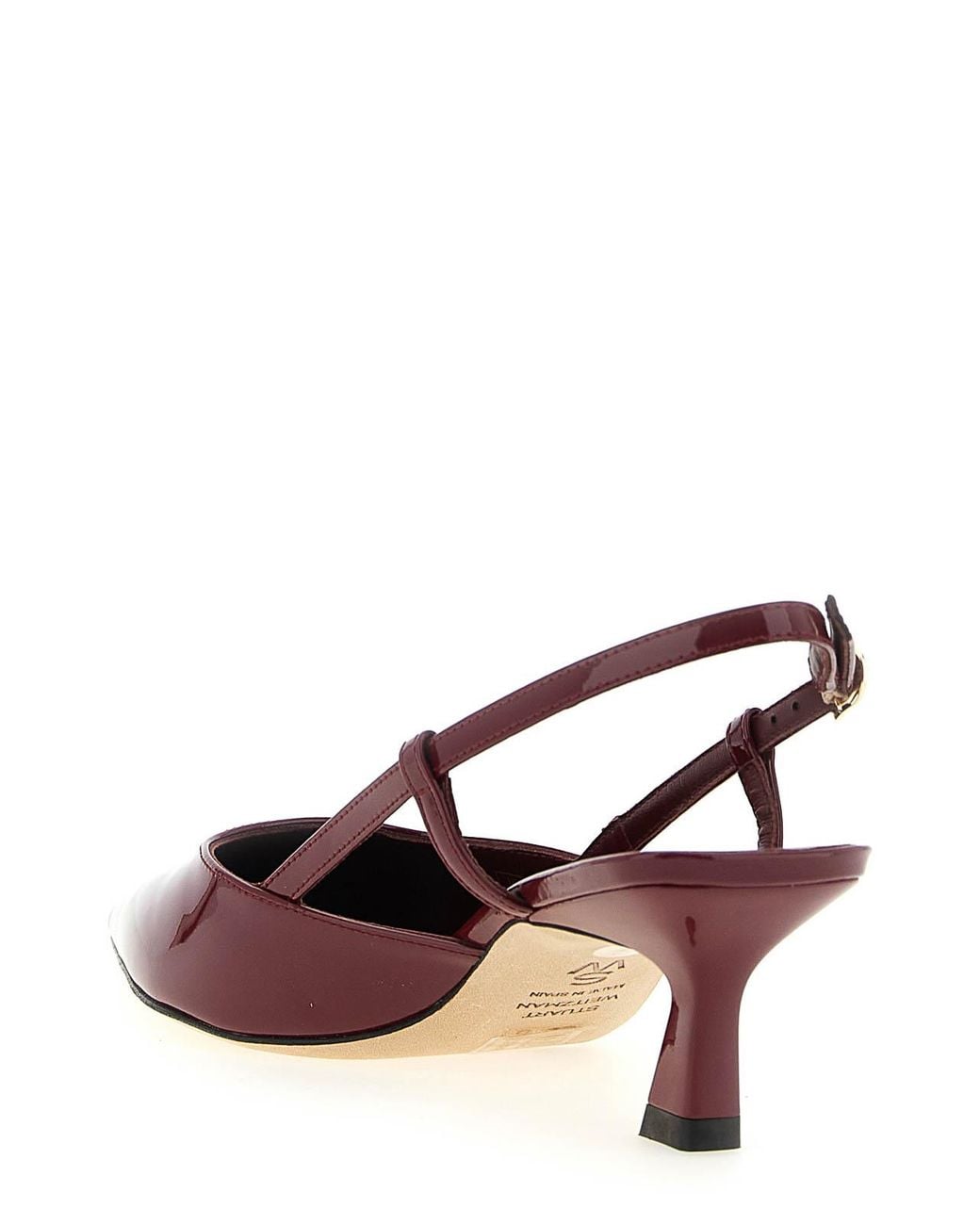 Stuart Weitzman Brown Vinnie Slingback