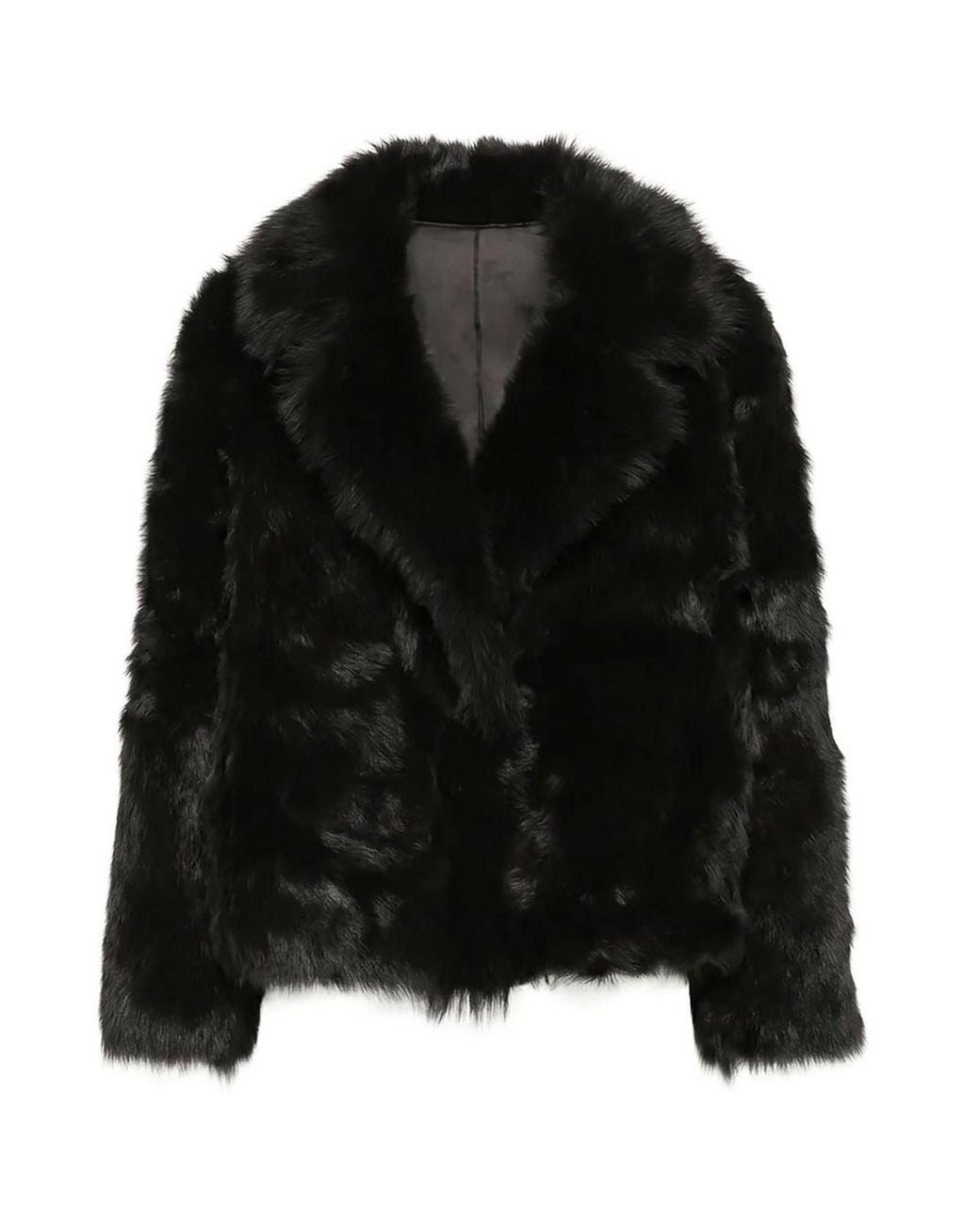 Blancha Black Shearling Jacket
