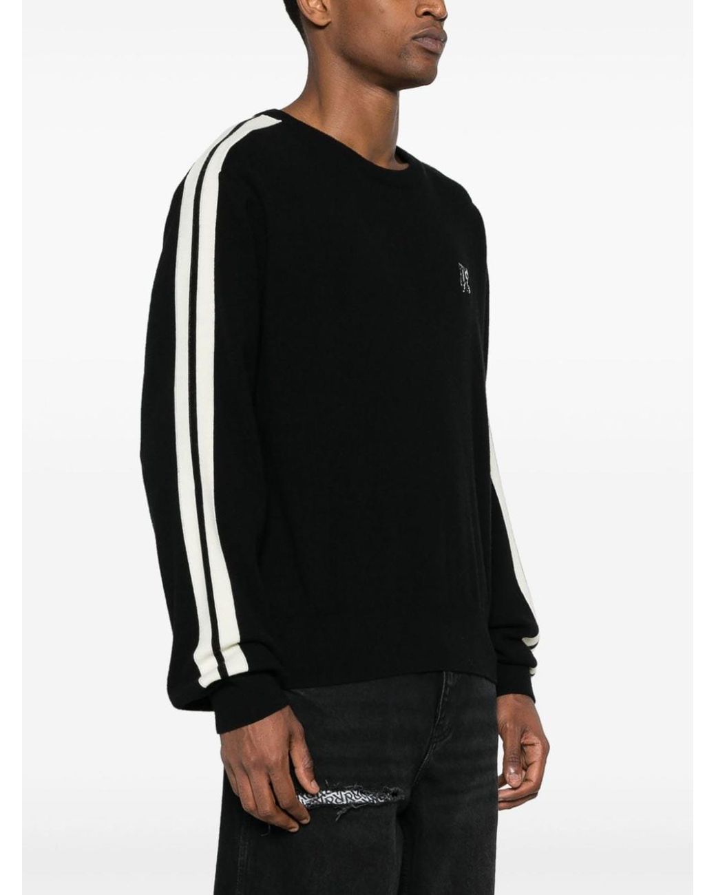 Palm Angels Black Jumper for men