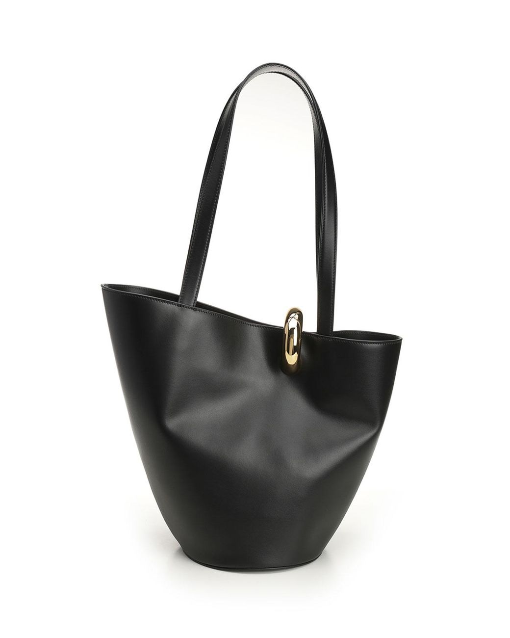 Jacquemus Black Medium "Bambola" Bucket Bag