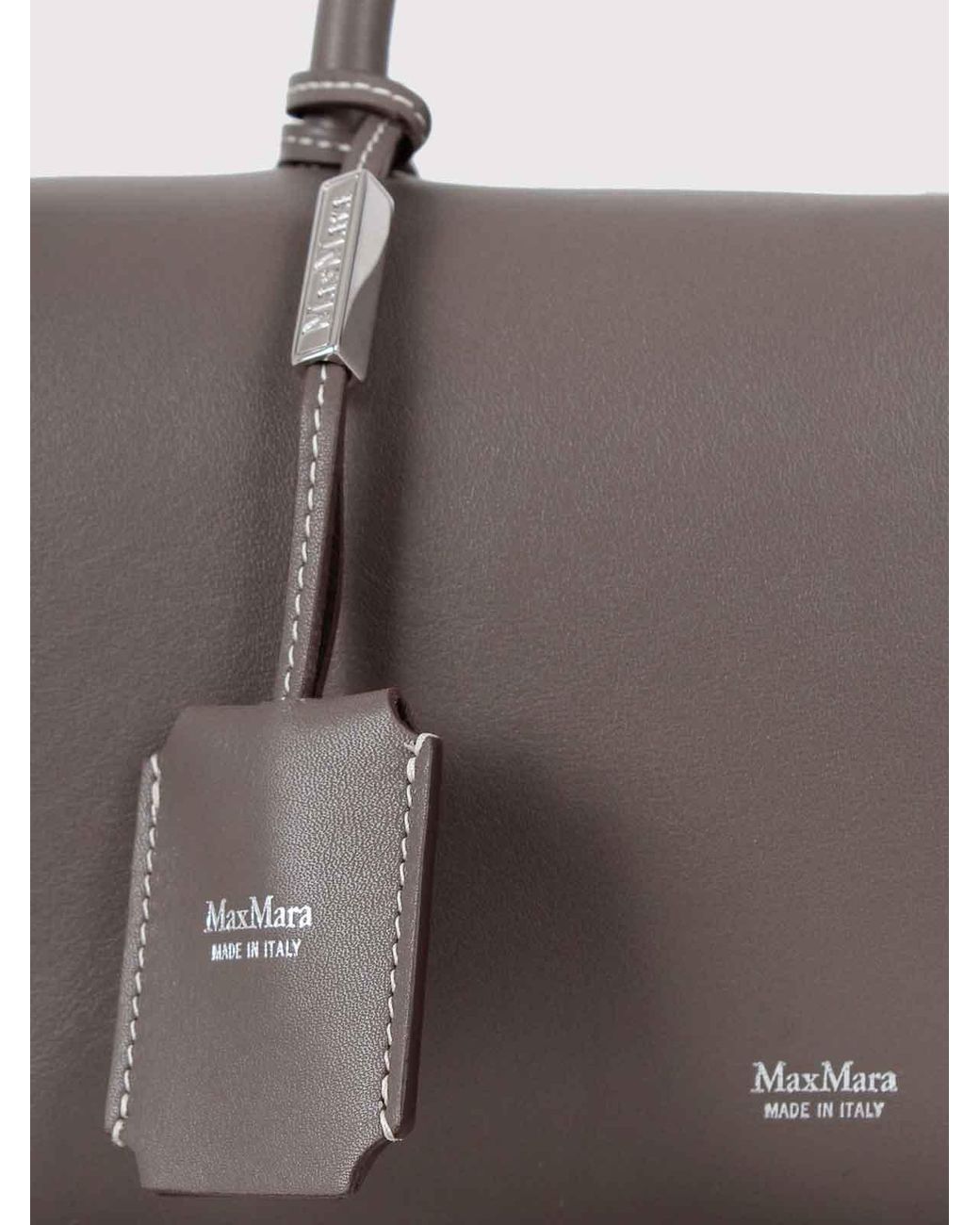 Max Mara Brown Holdallm Medium Satchel Bag