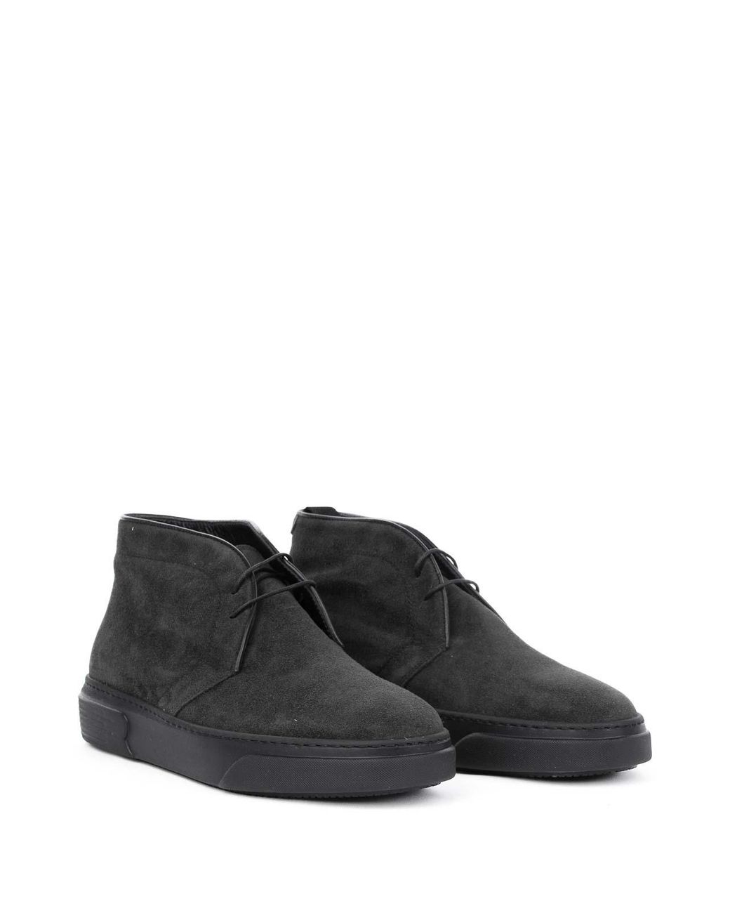 Fratelli Rossetti Black Polish Anthracite for men