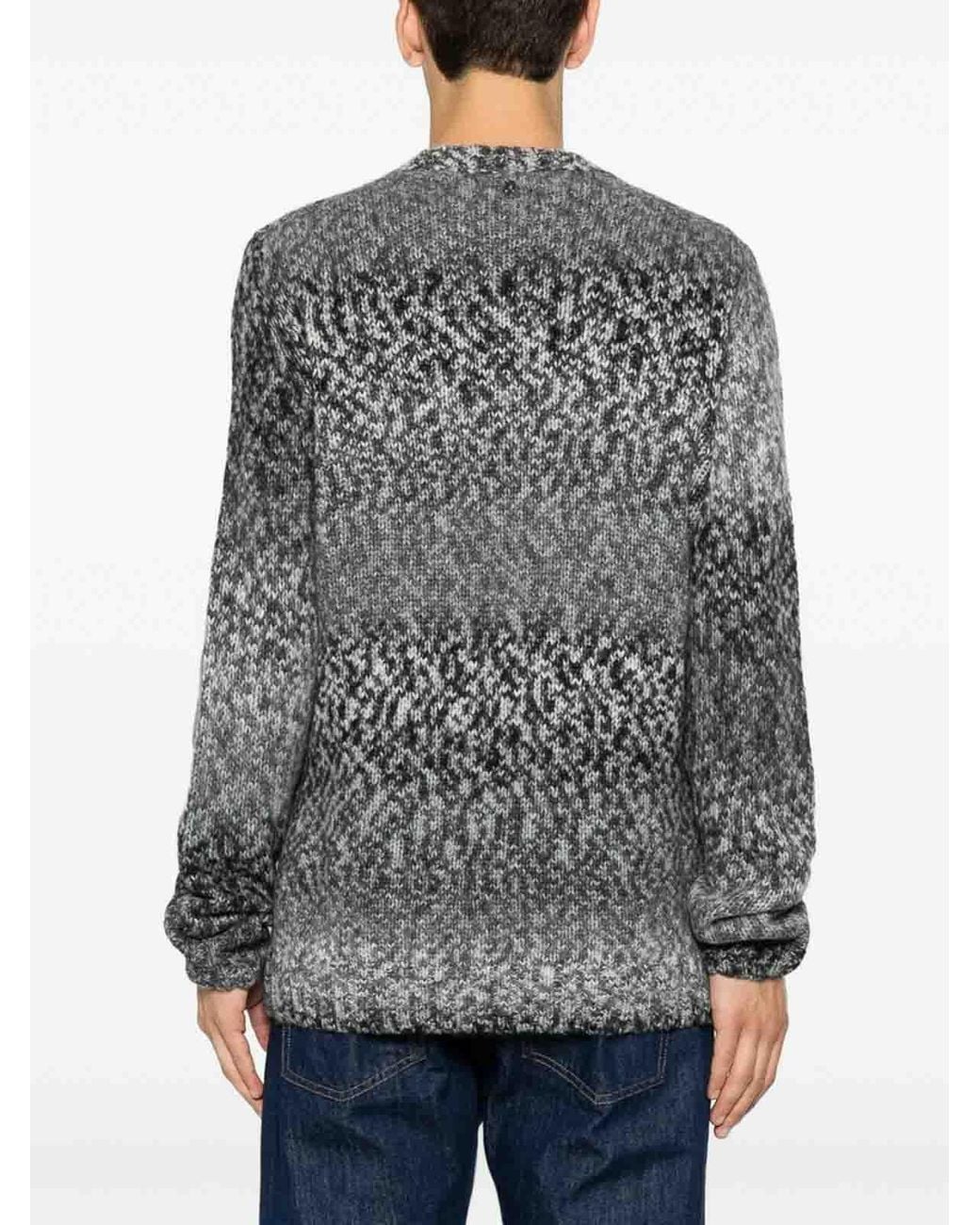 Dondup Gray Sweater for men