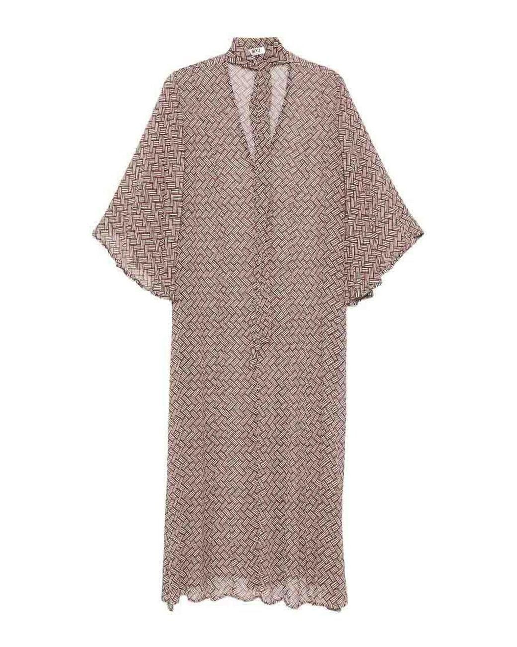 Siyu Brown Tallis Crinkle