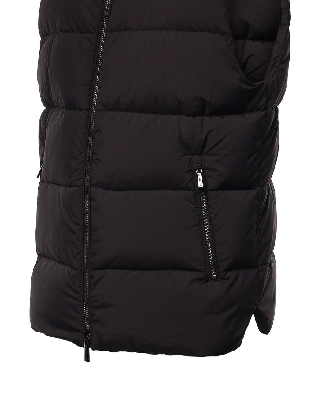 Chaleco Moorer de hombre de color Black