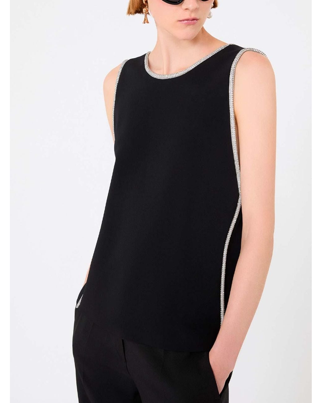 Sportmax Black 'Afa' Top