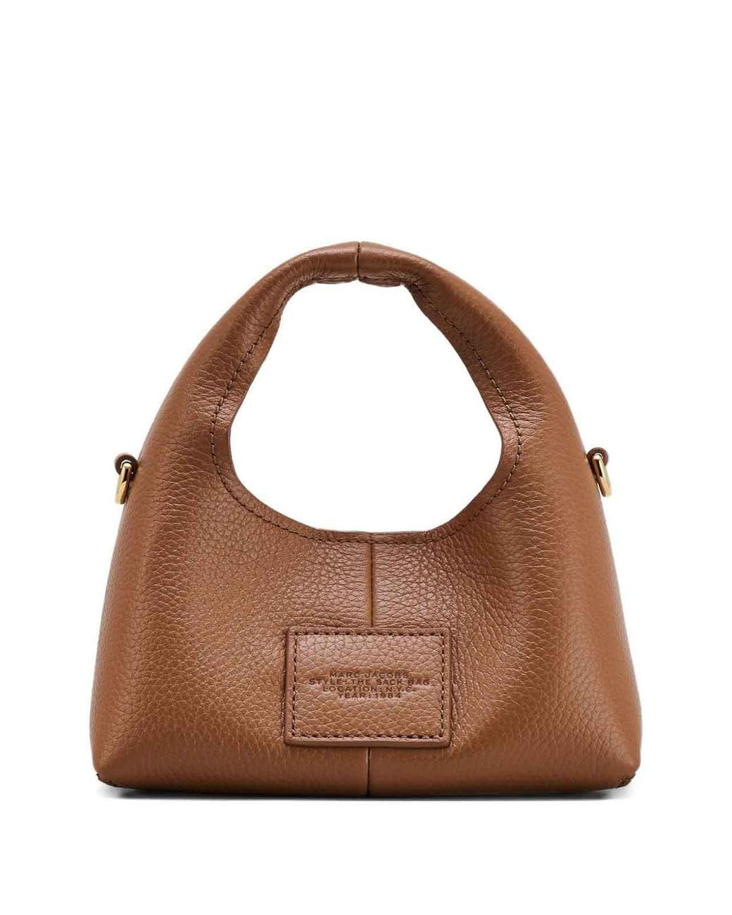 Marc Jacobs Brown The Crossbody Sack Micro