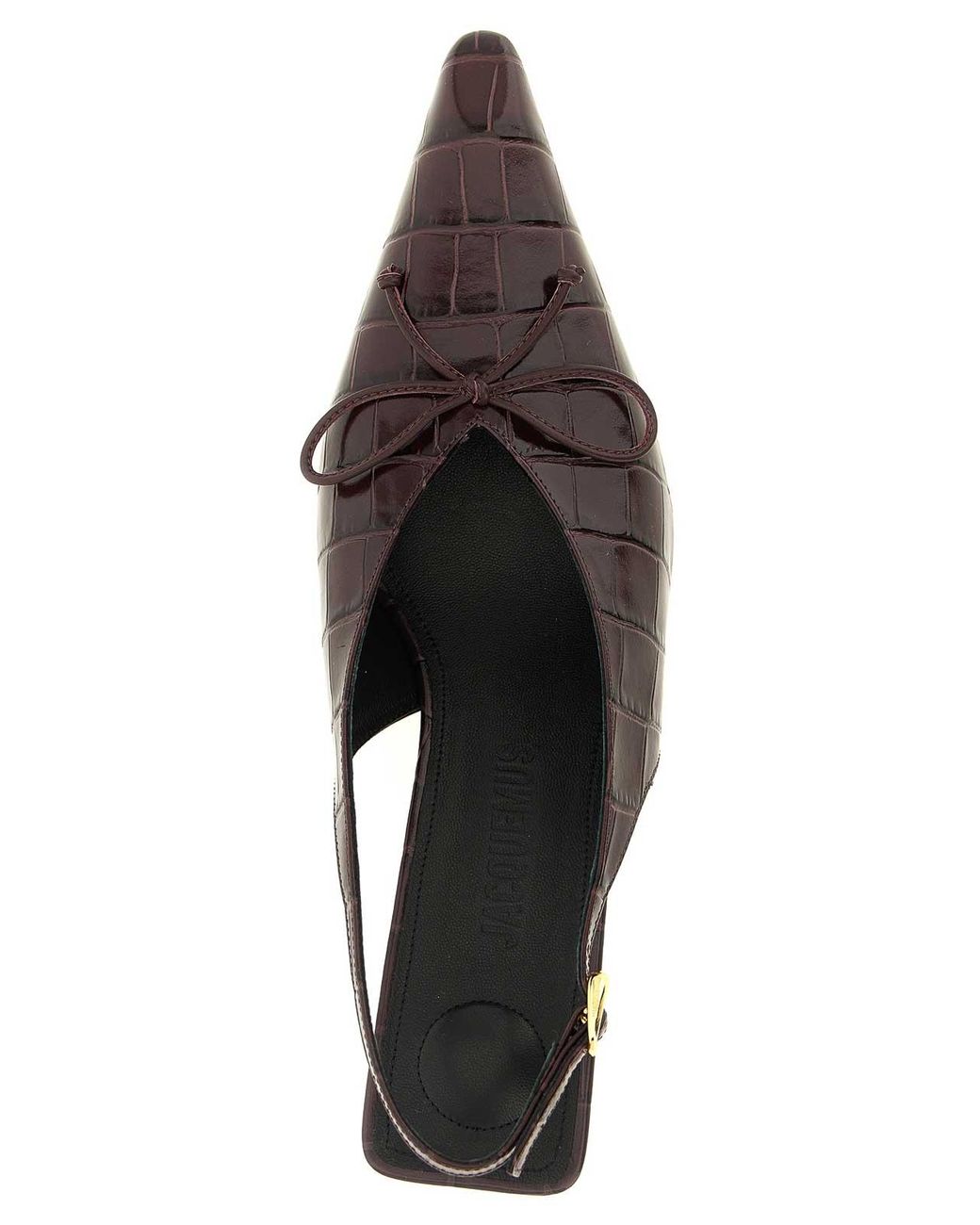 Jacquemus Brown Slingback