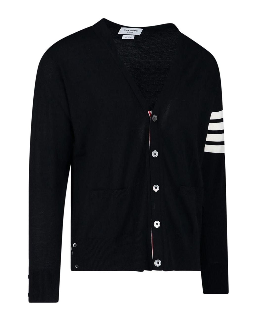 Thom Browne Black Cardigan for men