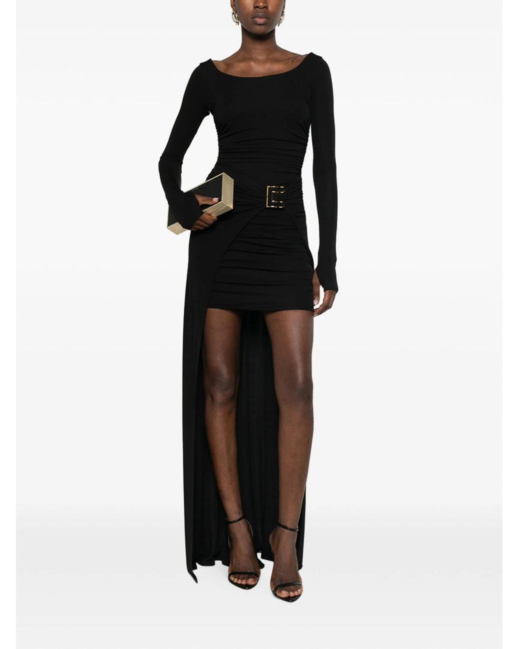 Elisabetta Franchi Black Dress