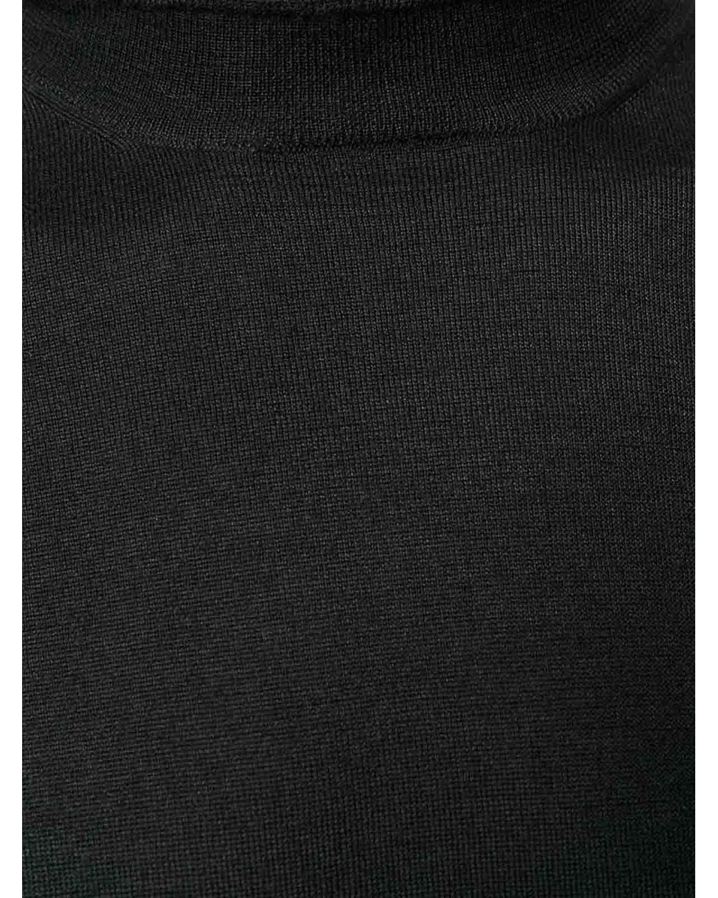 Brunello Cucinelli Black Turtleneck Sweater for men