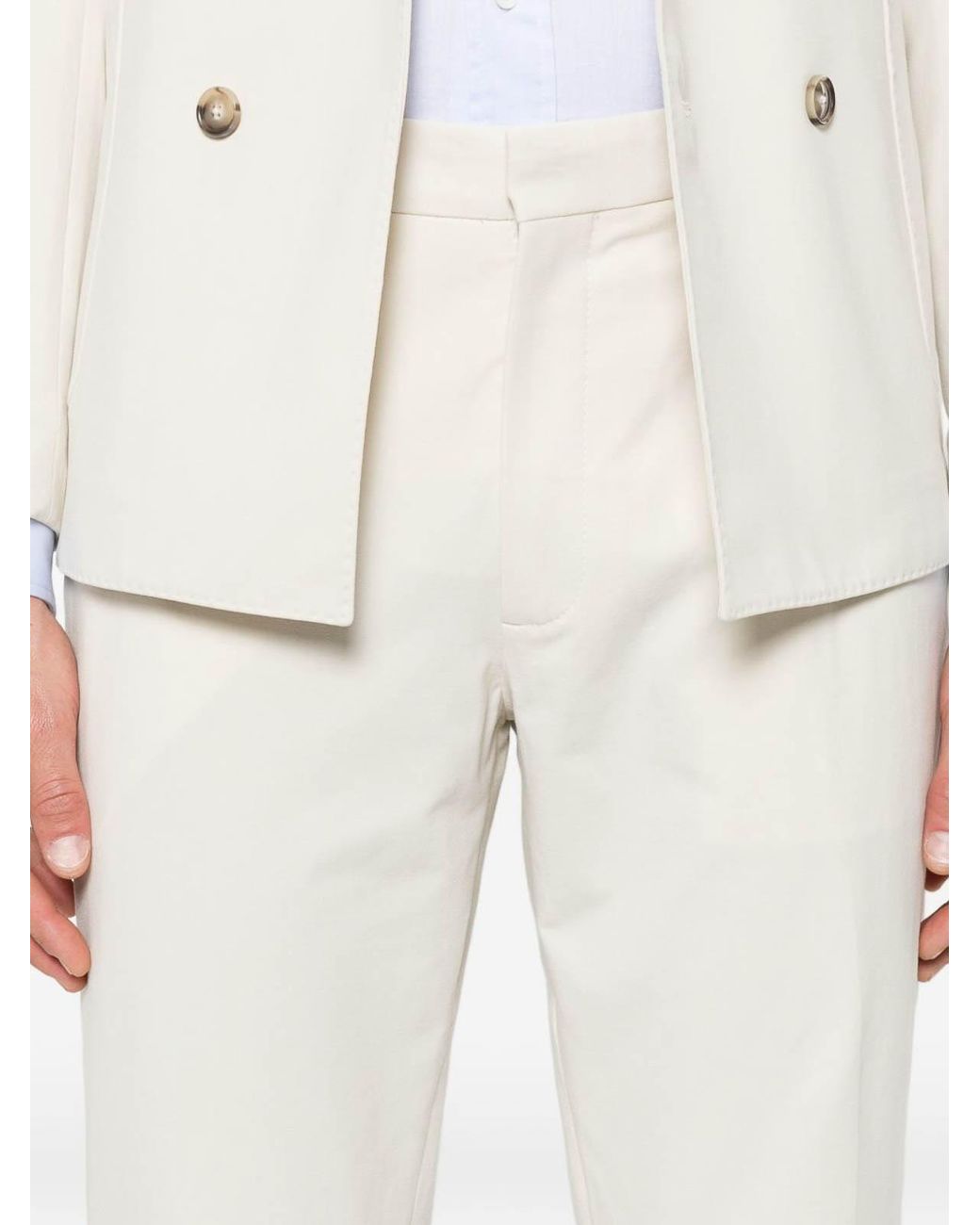 Circolo 1901 White Pants for men