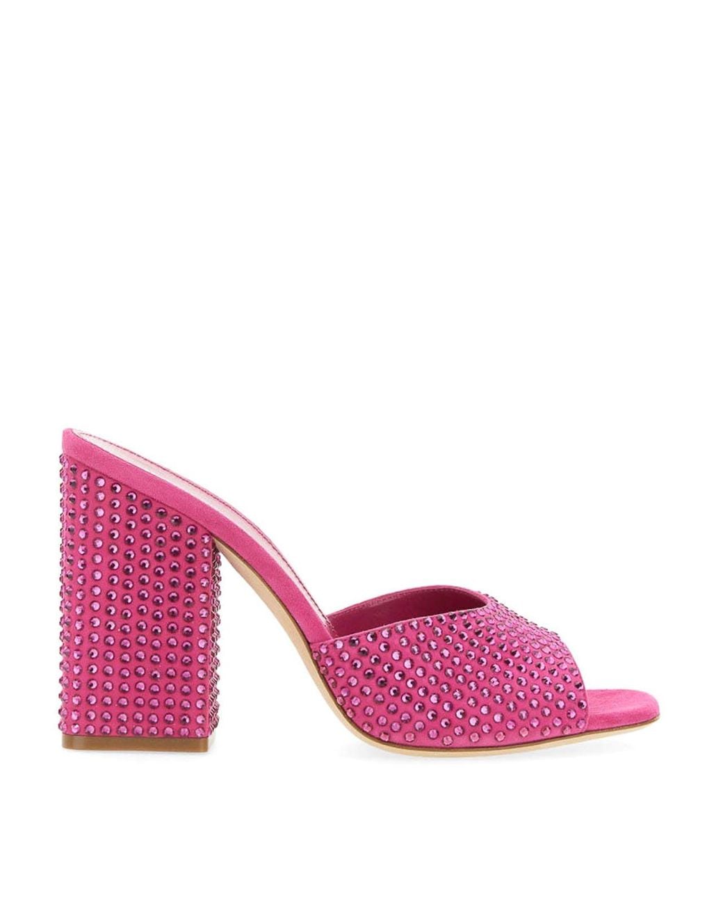 Paris Texas Pink Mule Holly Anja