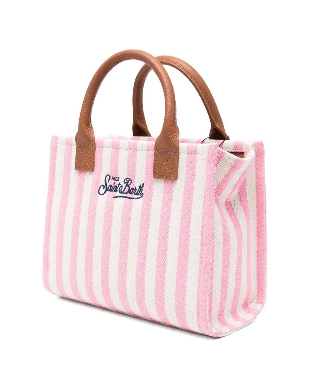 Mc2 Saint Barth Pink Vanity Bag Midi