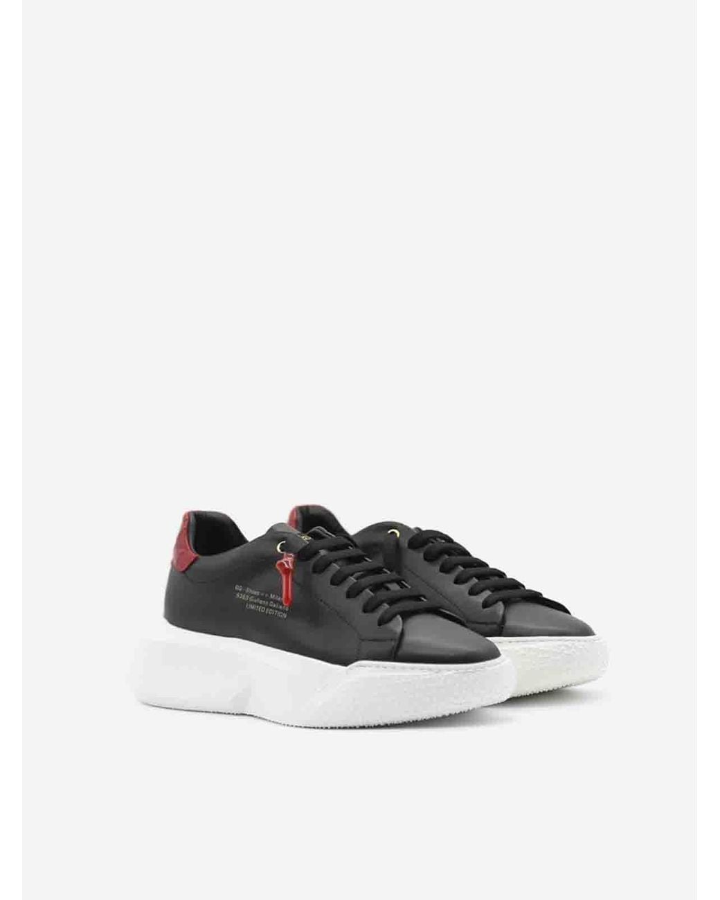 Giuliano Galiano Black Sneakers for men