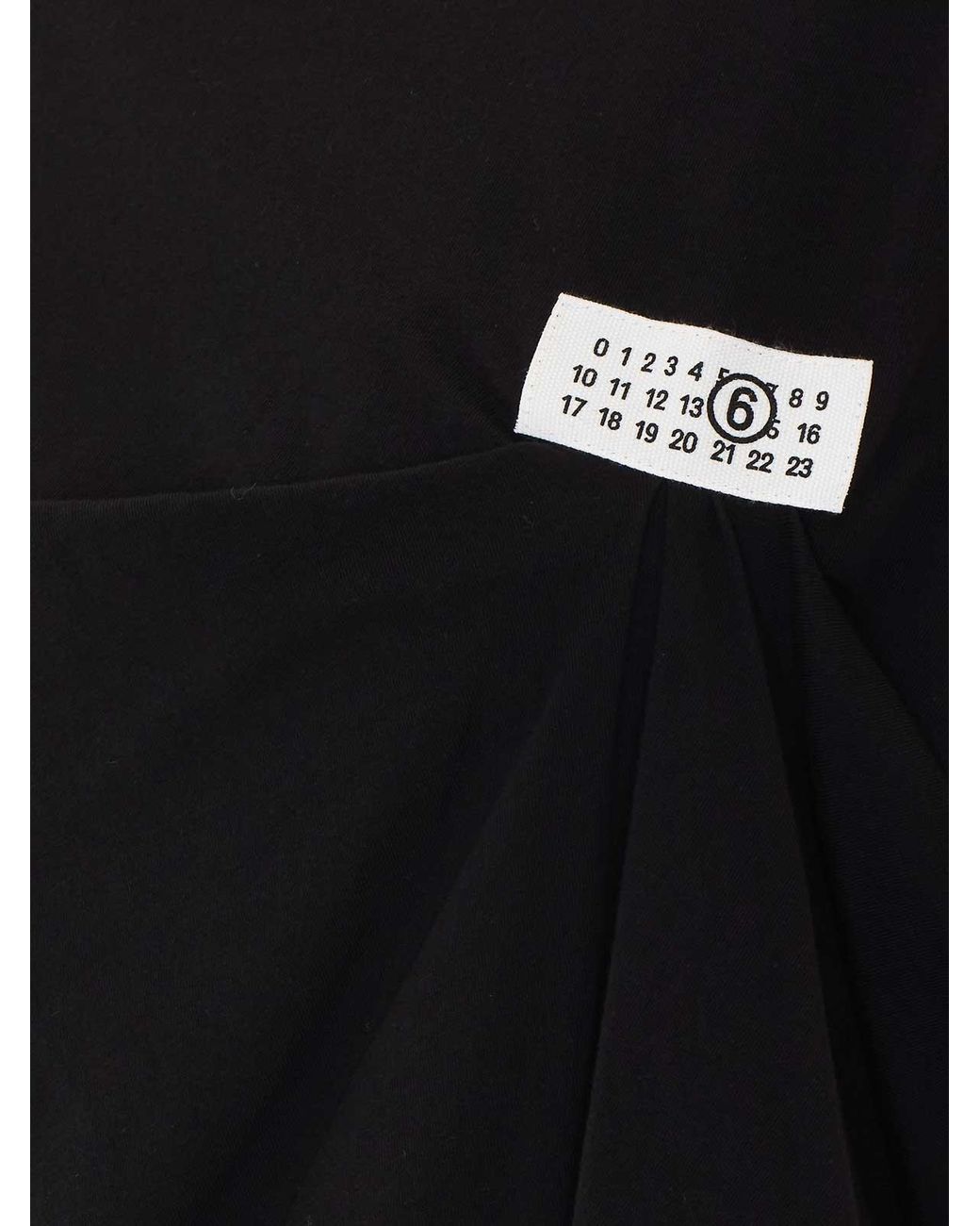 MM6 by Maison Margiela Black T-Shirt
