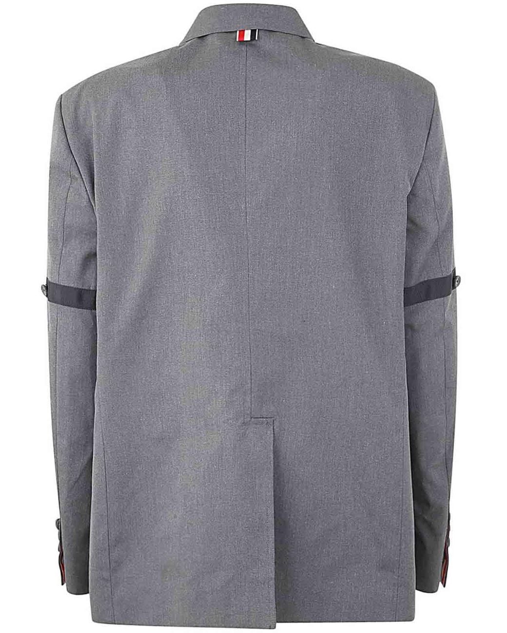 Thom Browne Black Casual Jacket for men