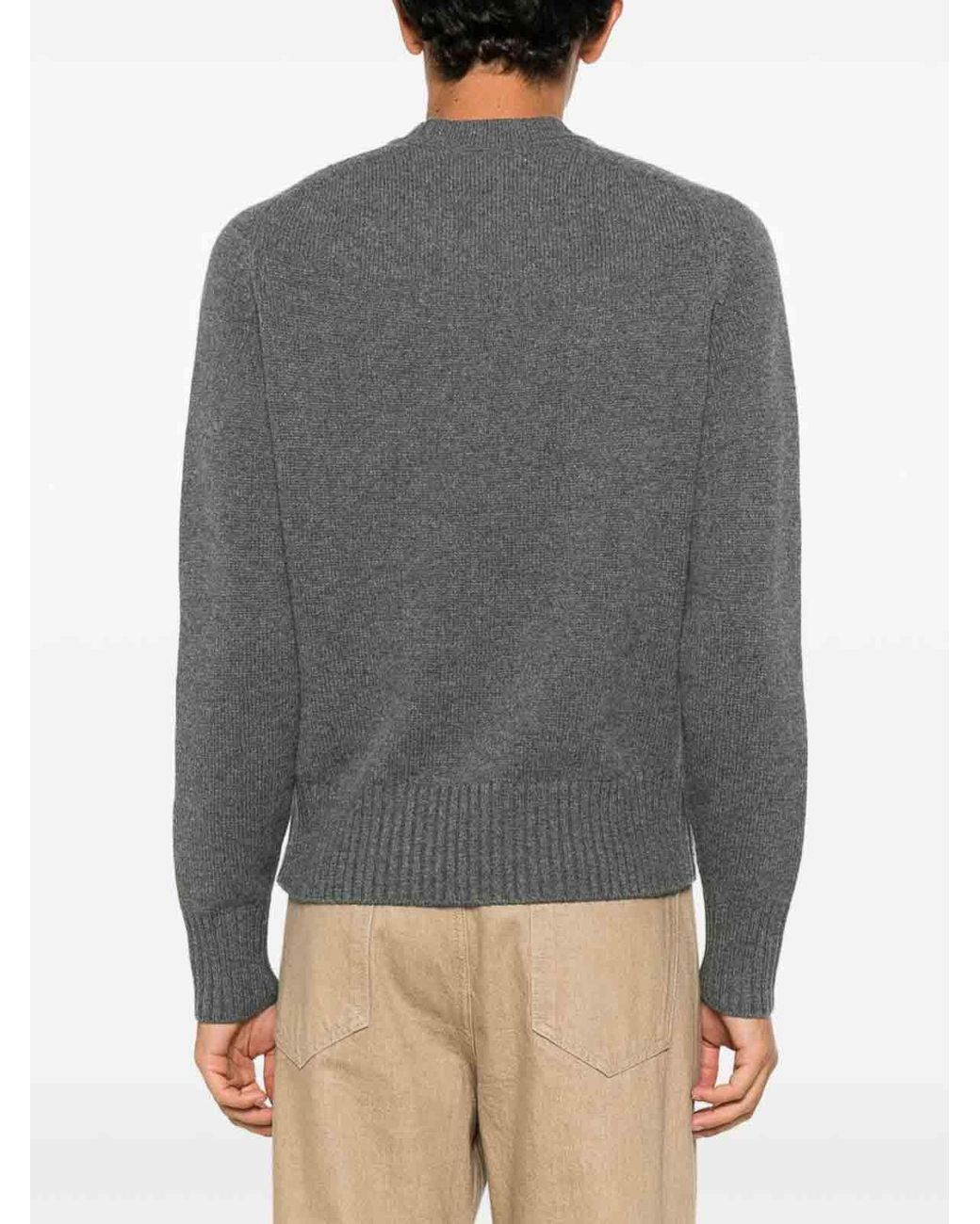 Extreme Cashmere Gray Cashmere Crewneck Sweater